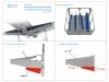 Quinta Studio QT48145 Yak-7B Landing Flaps with Bays (Zvezda) 1/48